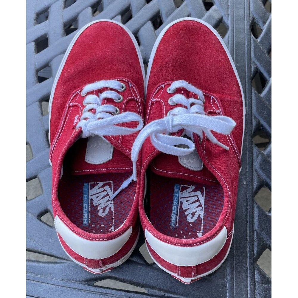 VANS Chima Ferguson Pro Skate Off The Wall Men's Size 10 Red Sneakers - Picture 3 of 7